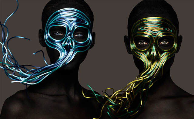 Maquillaje 3D: "Epitaph", de Rankin y Andrew Gallimore