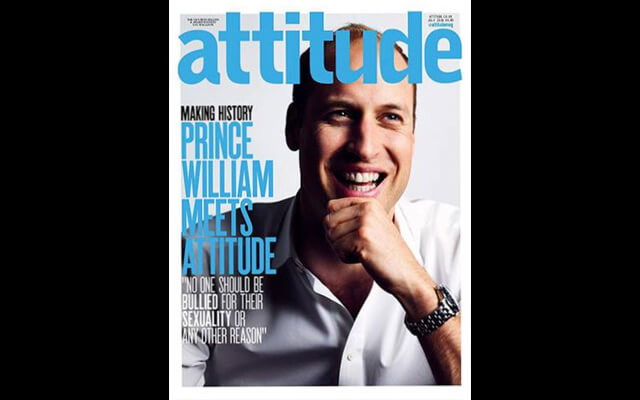 Portadas polémicas: prince Williams, Attitude