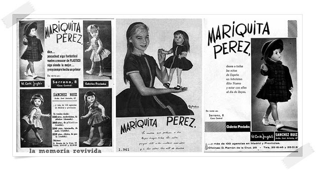 Anuncio de Mariquita Pérez y Mari Sol