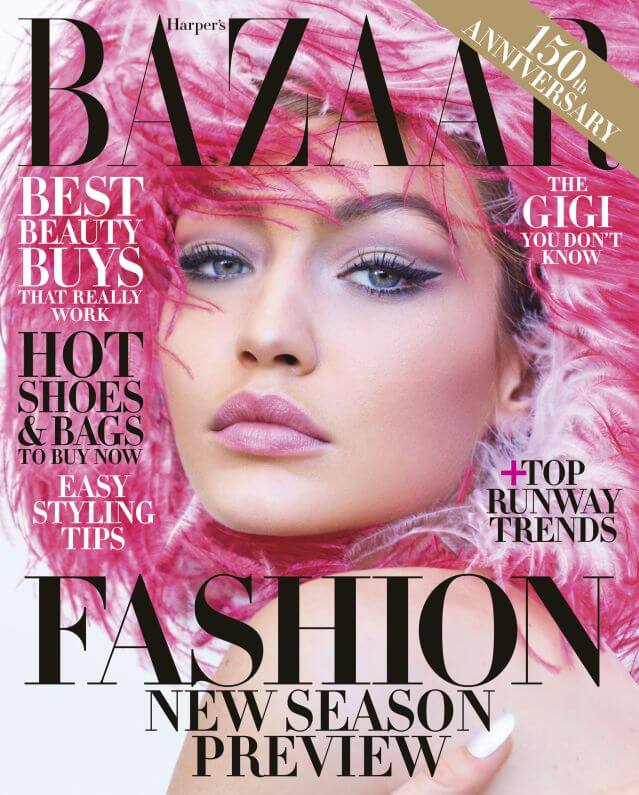 Harper's Bazaar online revistas para maquilladores
