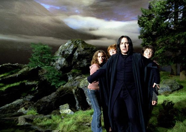 Escena de Harry Potter y el Prisionero de Azkabán- fotografía en Harry Potter