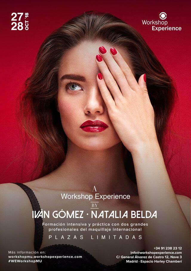Workshop de maquillaje con Iván Gómez y Natalia Belda
