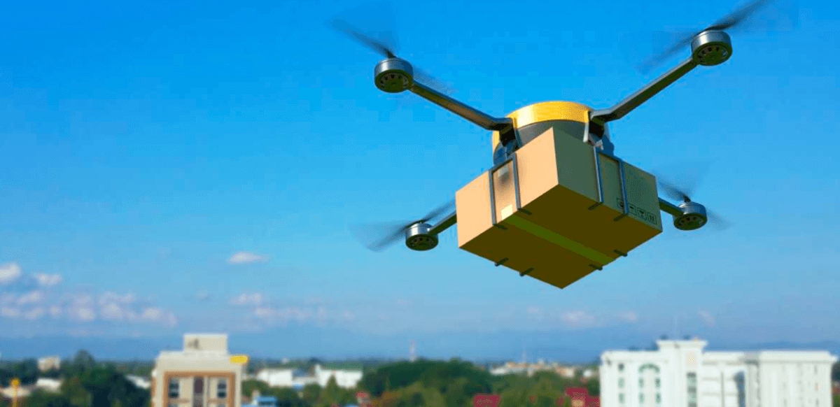 Distribución y paquetería con drones